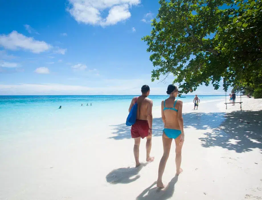 Déjeuner sur la plage