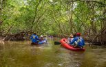 Canoeing on Klong Sang Nae canal near Takua Pa
