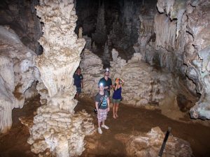 Cave exploration Khao Sok
