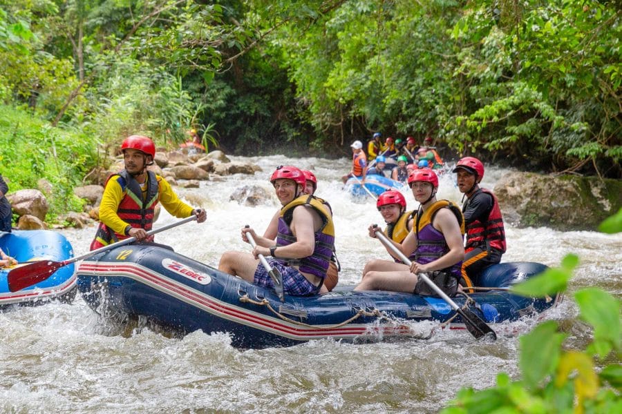 Rafting En Eaux Vives À Khao Lak