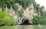 Canoe at Tham Lod - Phang Nga Bay Tour