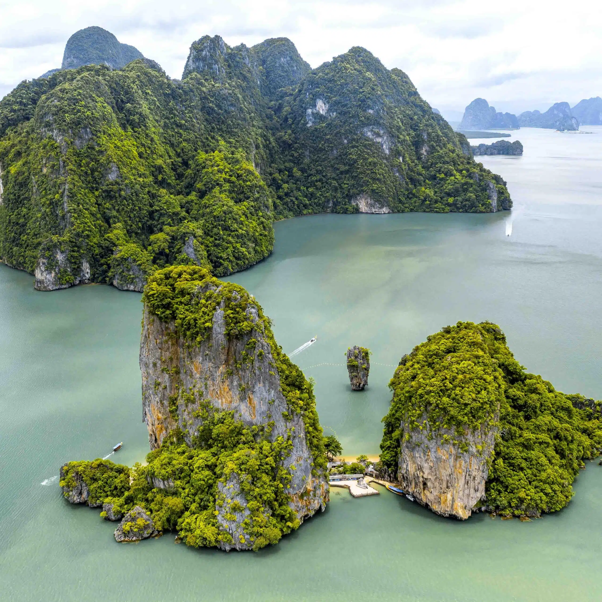 Khao Tapu, île de James Bond, Phang Nga Bay excursion