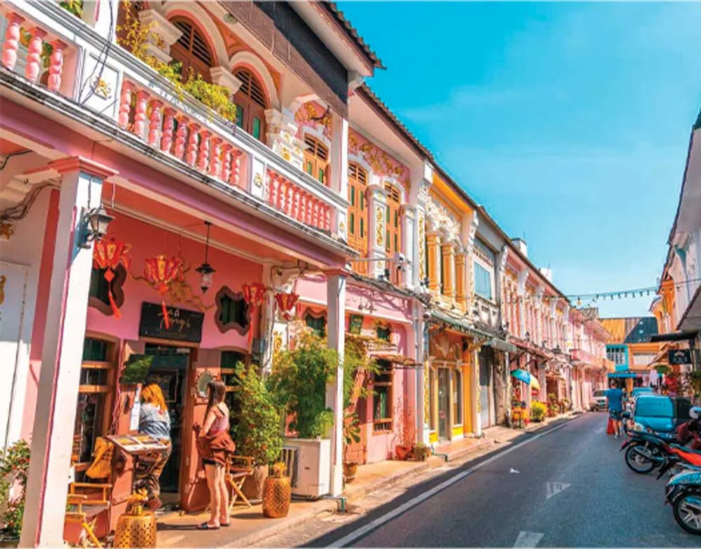 Sino-Portuguese Shophouses Of Phuket Old Town
