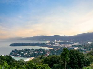 Karon Viewpoint overlooking three bays in Phuket