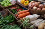 Colourful fresh vegetable - Takua Pa Fresh Market