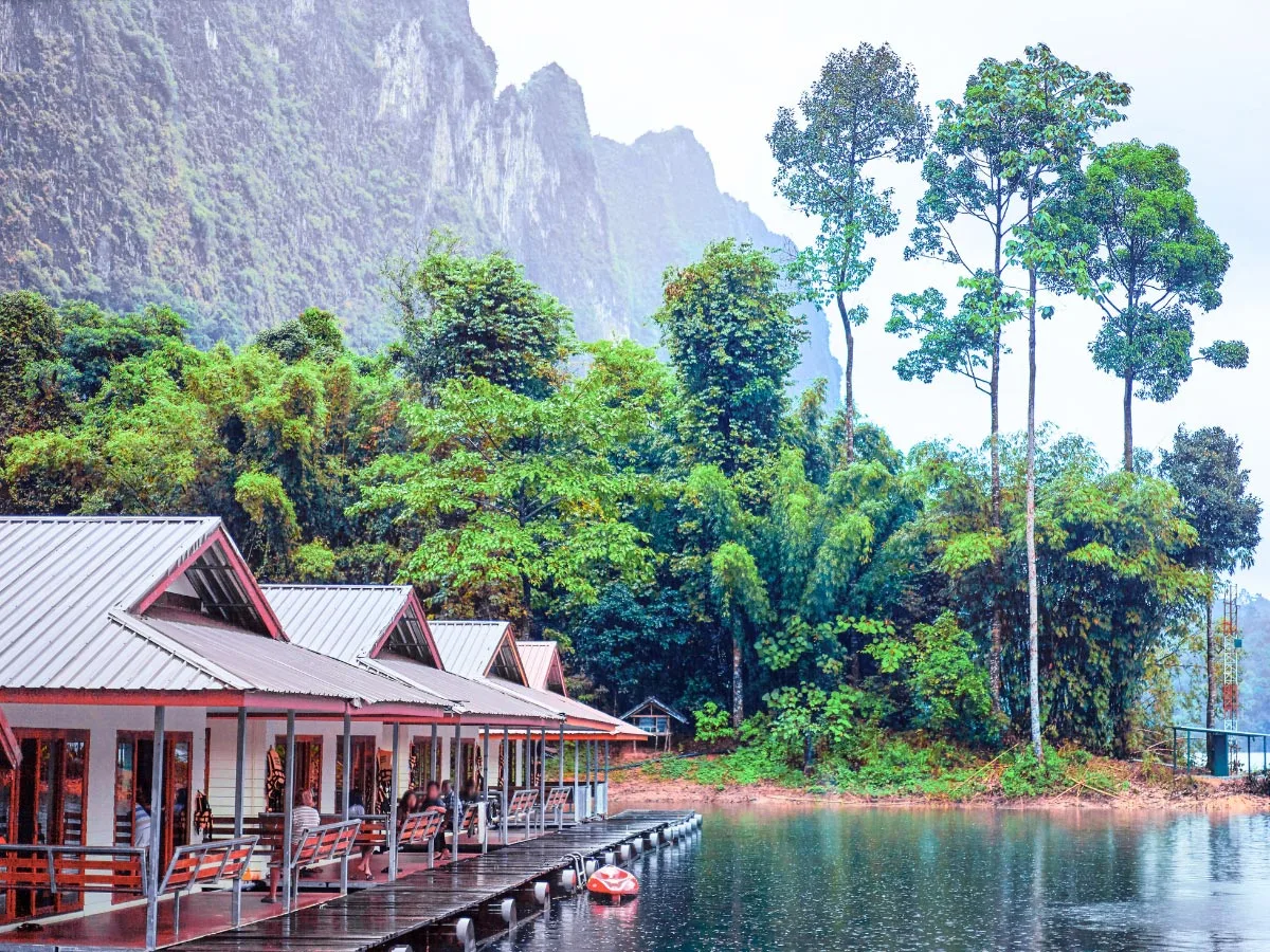 Cheow Lan Lake Adventure | Stay In Khao Sok Floating Bungalows - Khao Sok Floating Bungalow Cheow Lan Lake Floating Bungalows