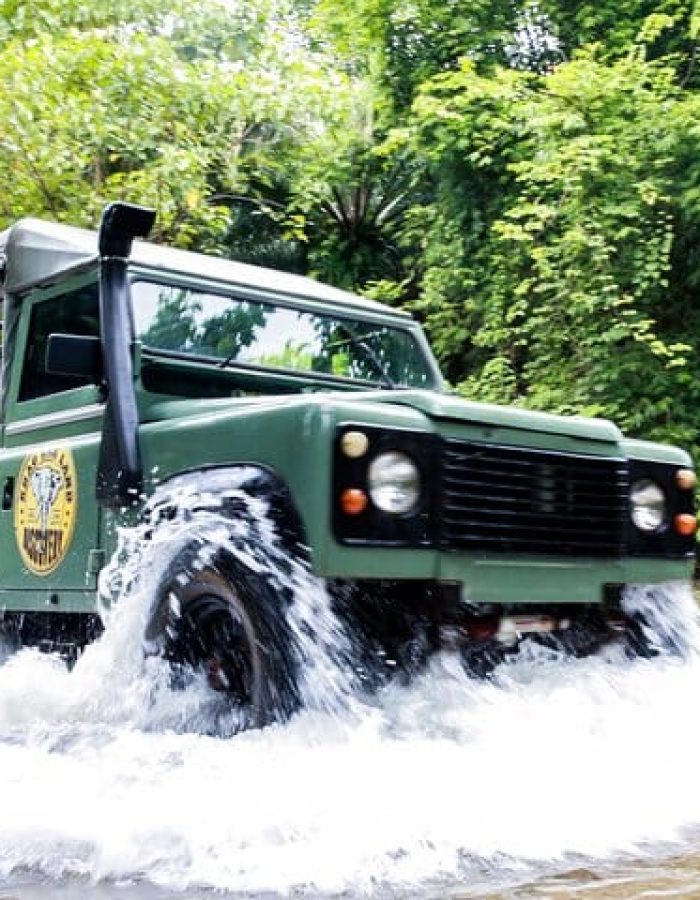 Khao Lak Expedition — Jungle 4×4, Waterfall & Bamboo Rafting