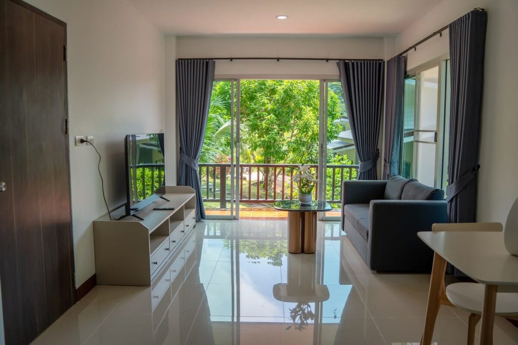 Hornbill Bungalow Room.2 at Khaolak Tropical Breeze, a 1-bedroom bungalow in Khuek Khak, Khao Lak