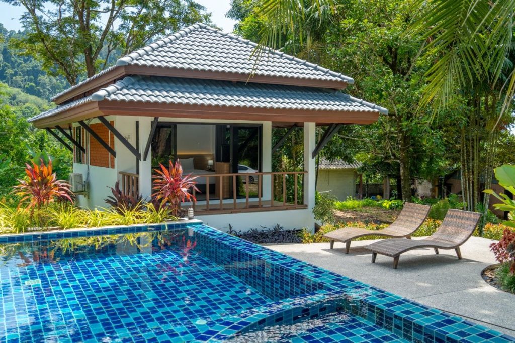 Nepjune Bungalow Room.2 at Khaolak Tropical Breeze, a 1-bedroom bungalow in Khuek Khak, Khao Lak